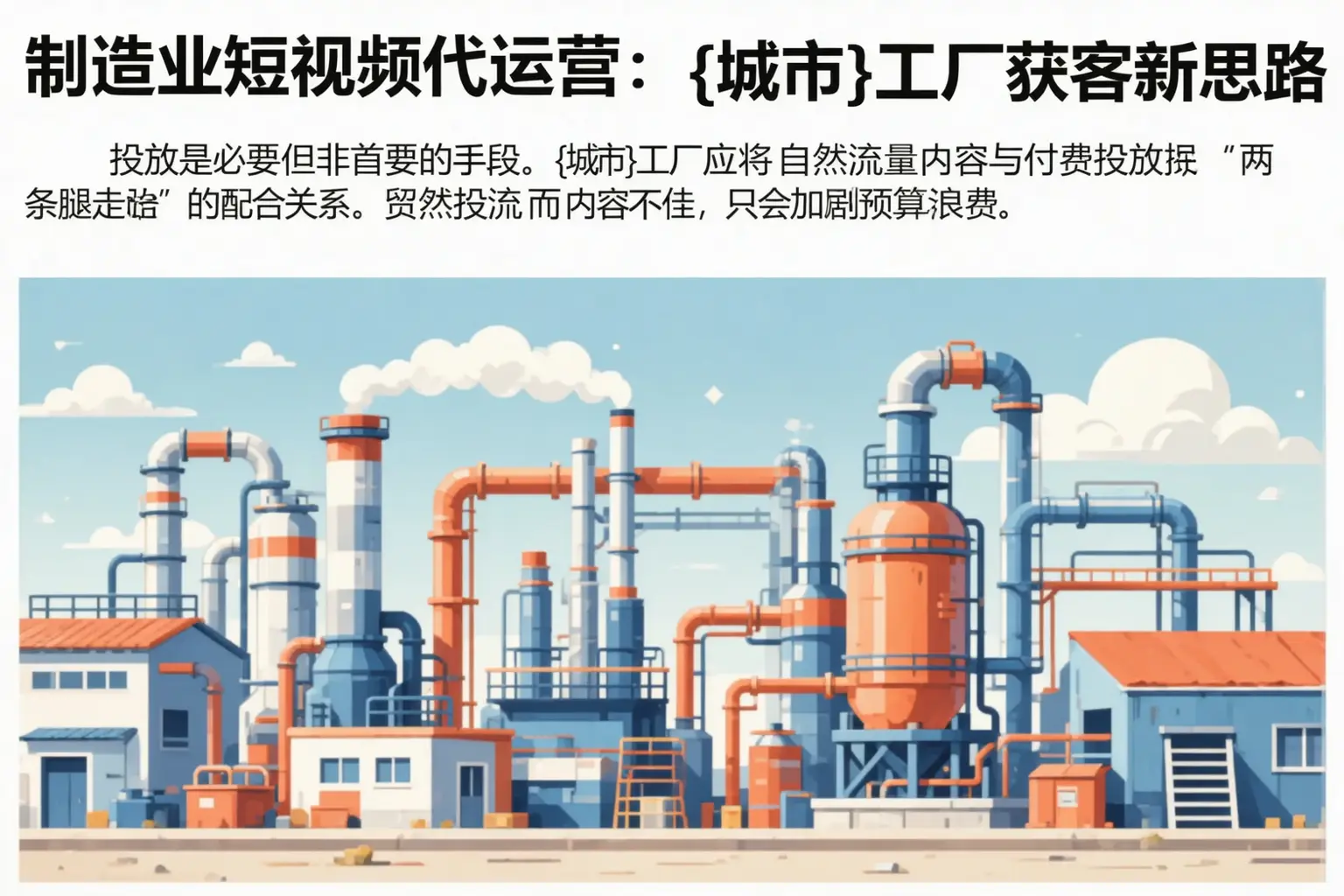 制造业短视频代运营:大悟工厂获客新思路